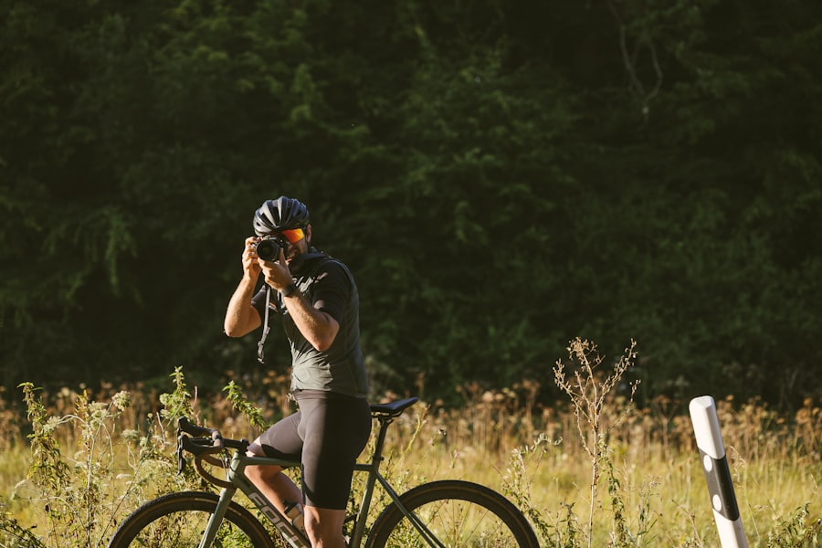 Photo sport sunglasses
